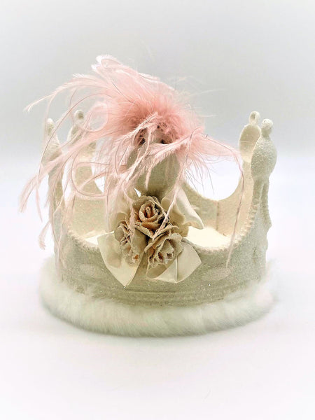 Royal Crown - Gold Mica, Cream Fur