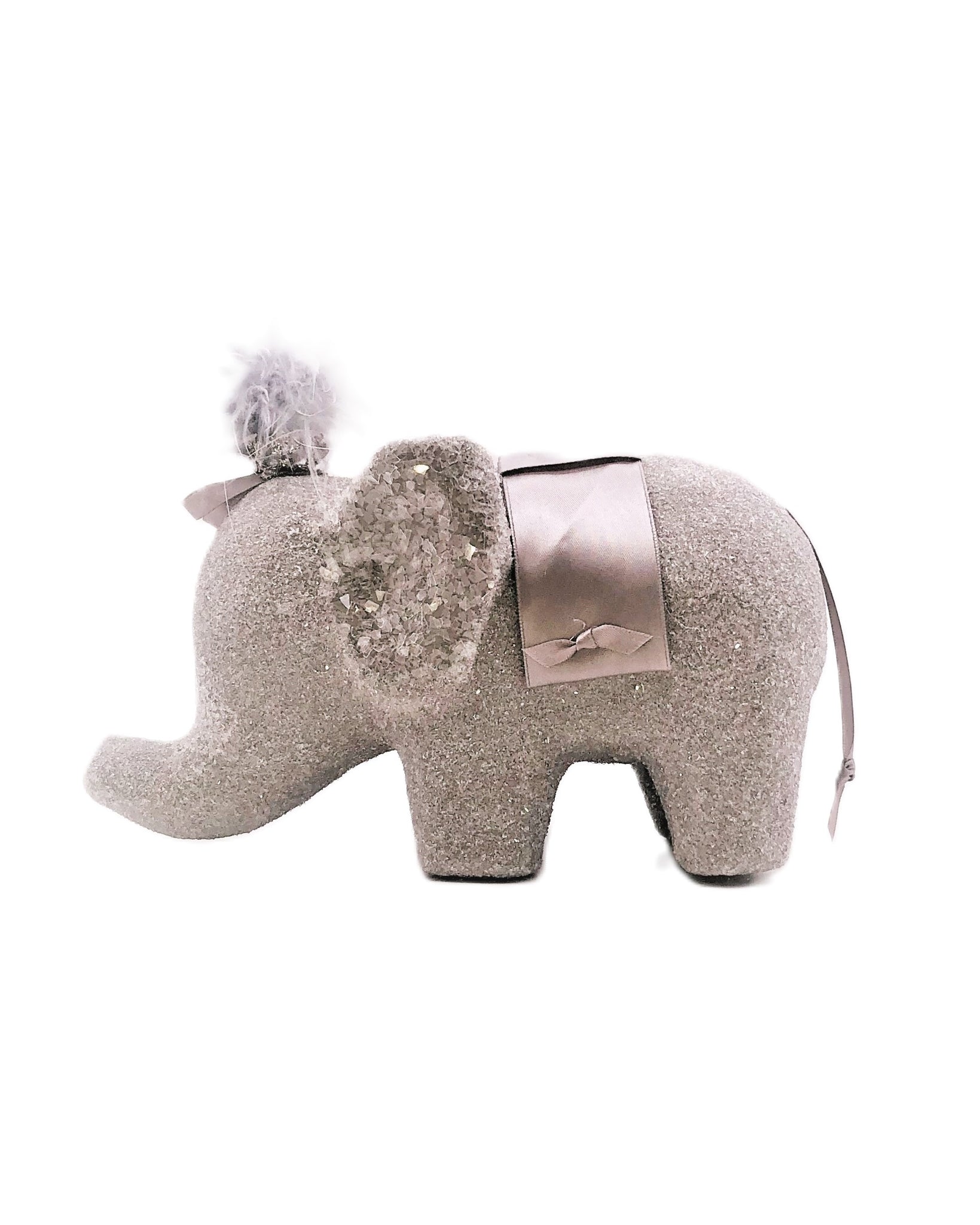Elephant, 8.5" x 5"- Gray