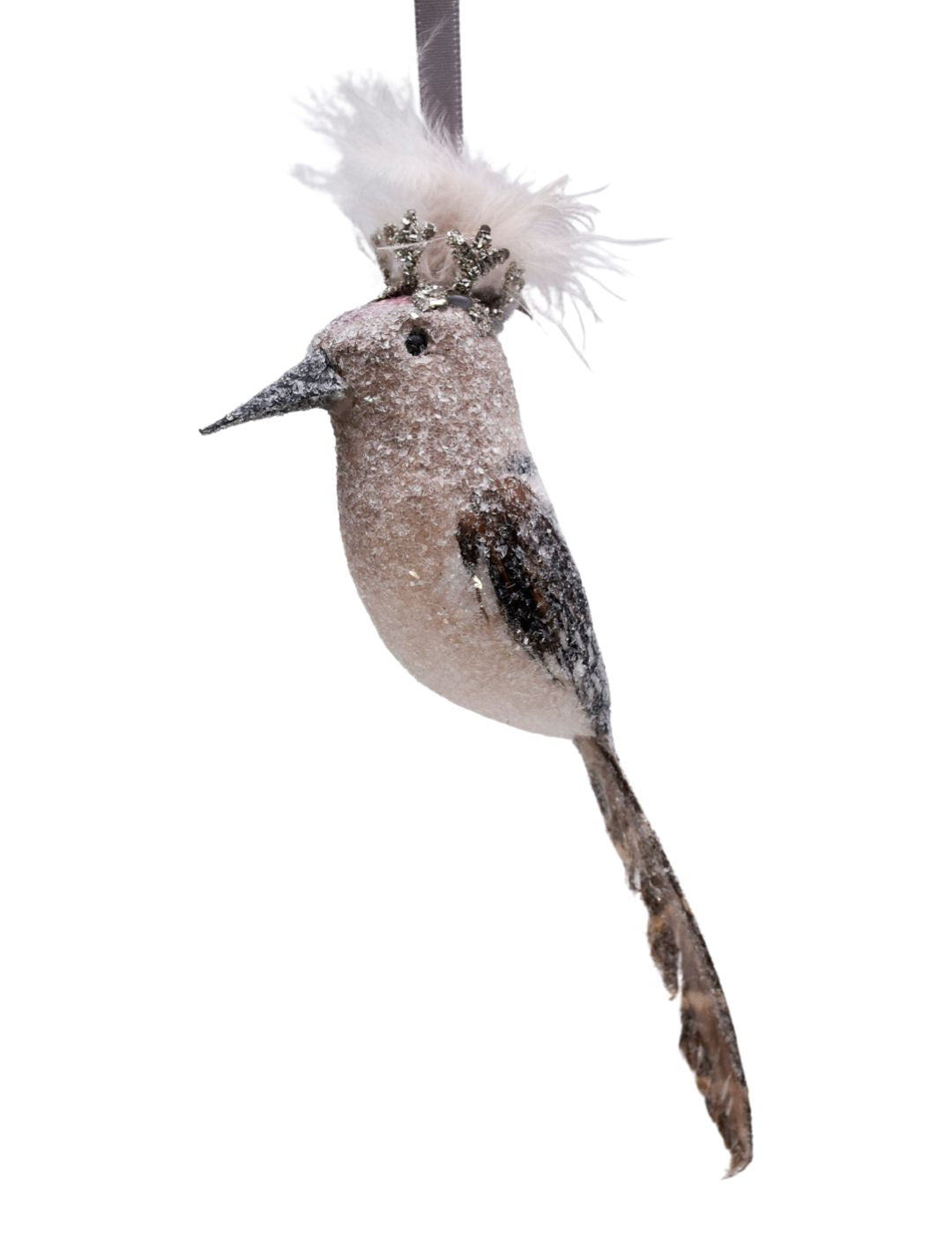 Woodpecker Ornament - Mocha
