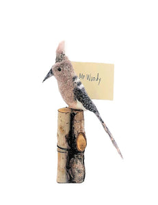 Woodpecker Card Holder 3.5" x 6"