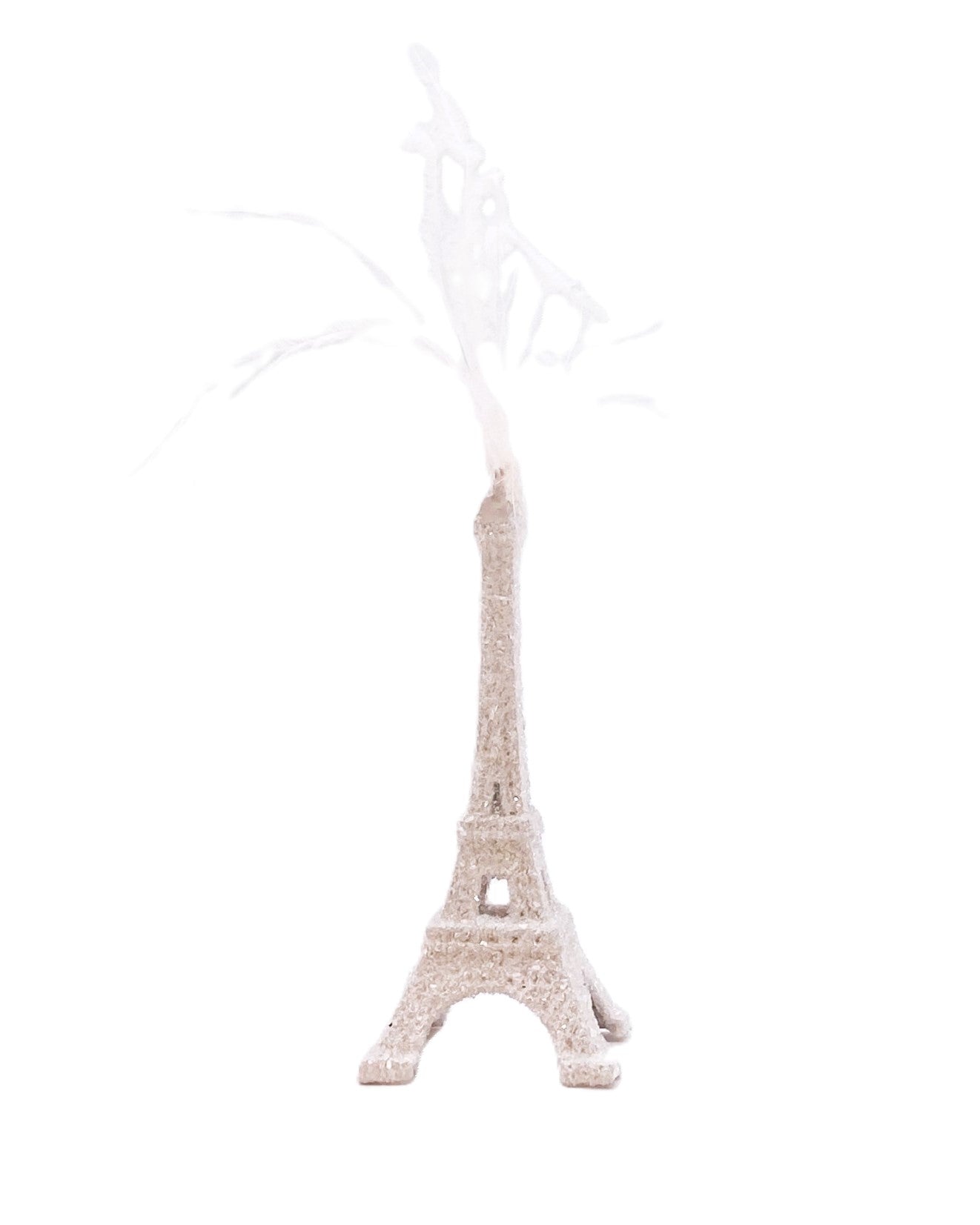 Eiffel Tower - Small, Dove, Ostrich Feathers