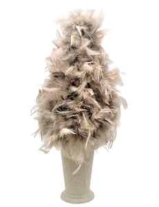 Potted Feather Tree  - Fawn