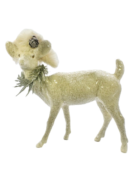 Vixen with Pine Collar - Cream