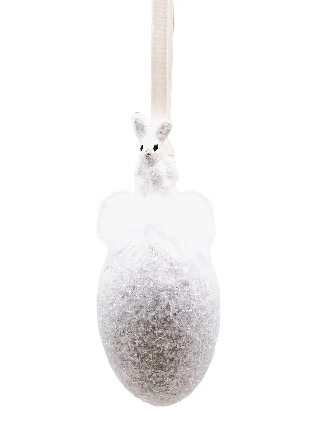 Mini Bunny & Egg Ornament - Assorted