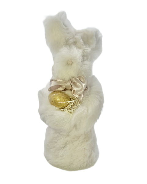 Jojo Bunny with Egg - Small, Eggshell
