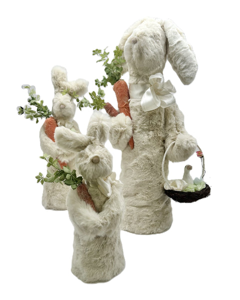 Jojo Bunny with Carrot and Egg - Large, Mushroom