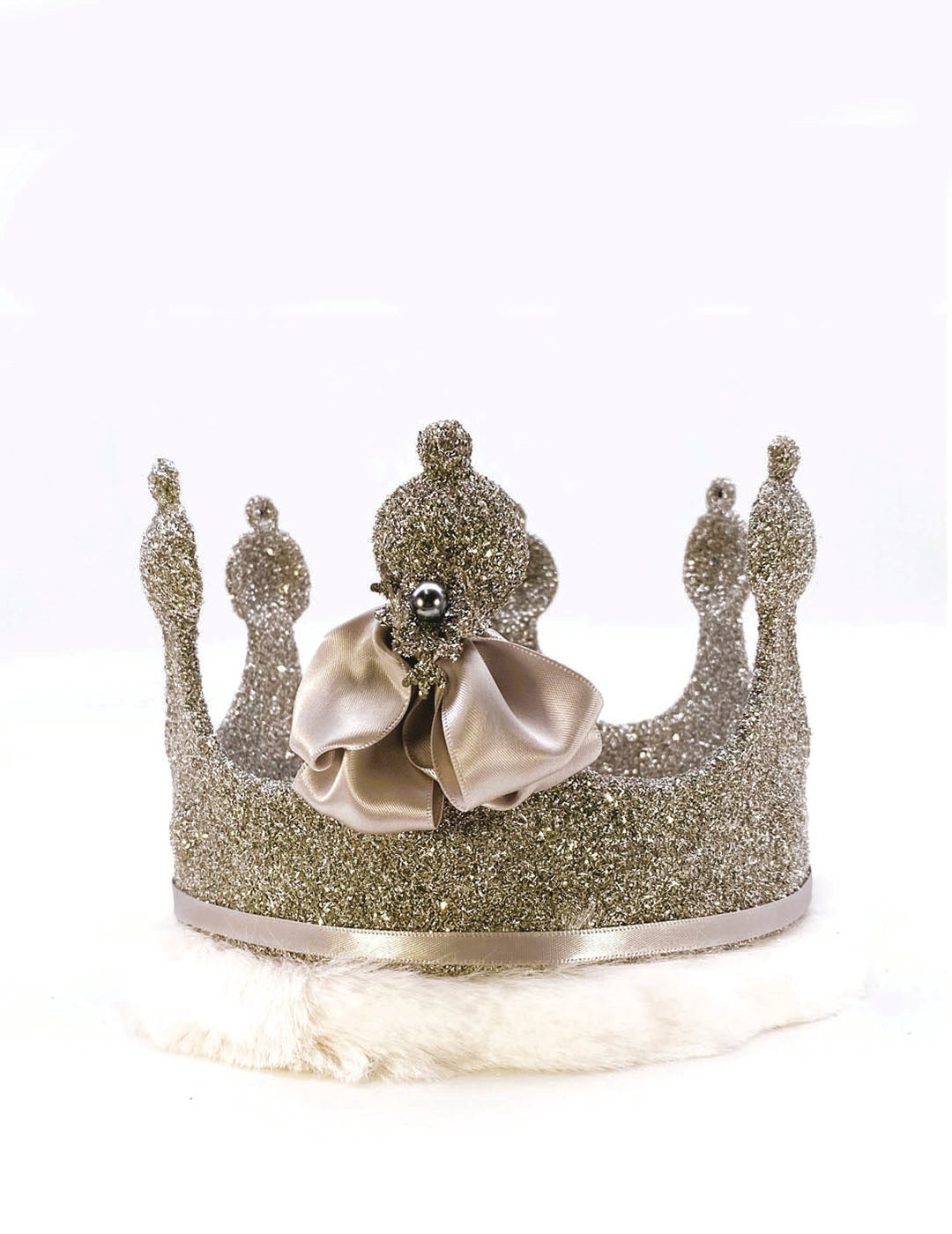 Queen's Crown - Silver, Eggshell Fur