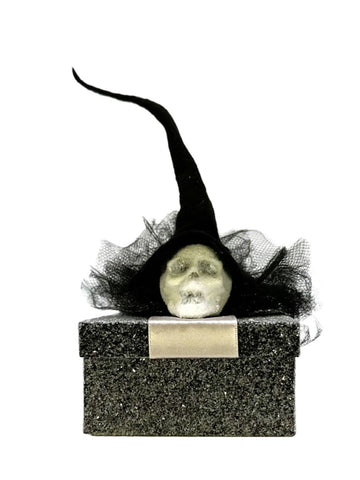 Skull Treat Box - Black