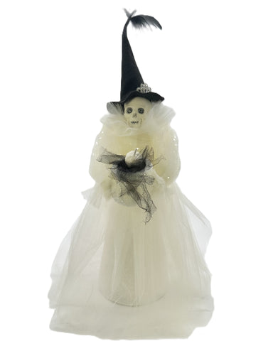 Ursula Witch with Cauldron - Cream