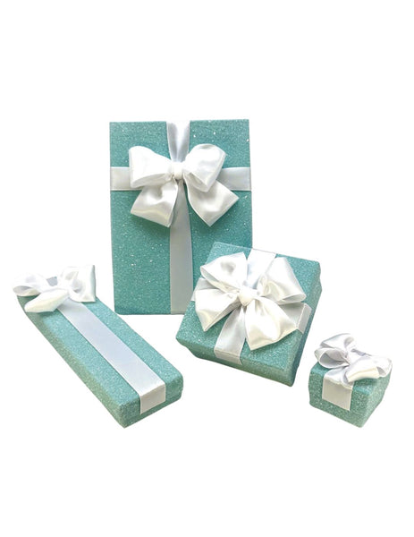 Necklace 2" x 8" Gift Box -Turquoise