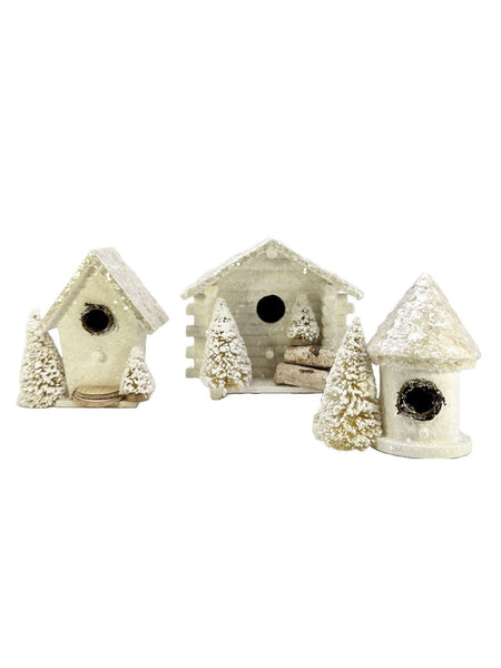 Birdhouse, Small  - Cream