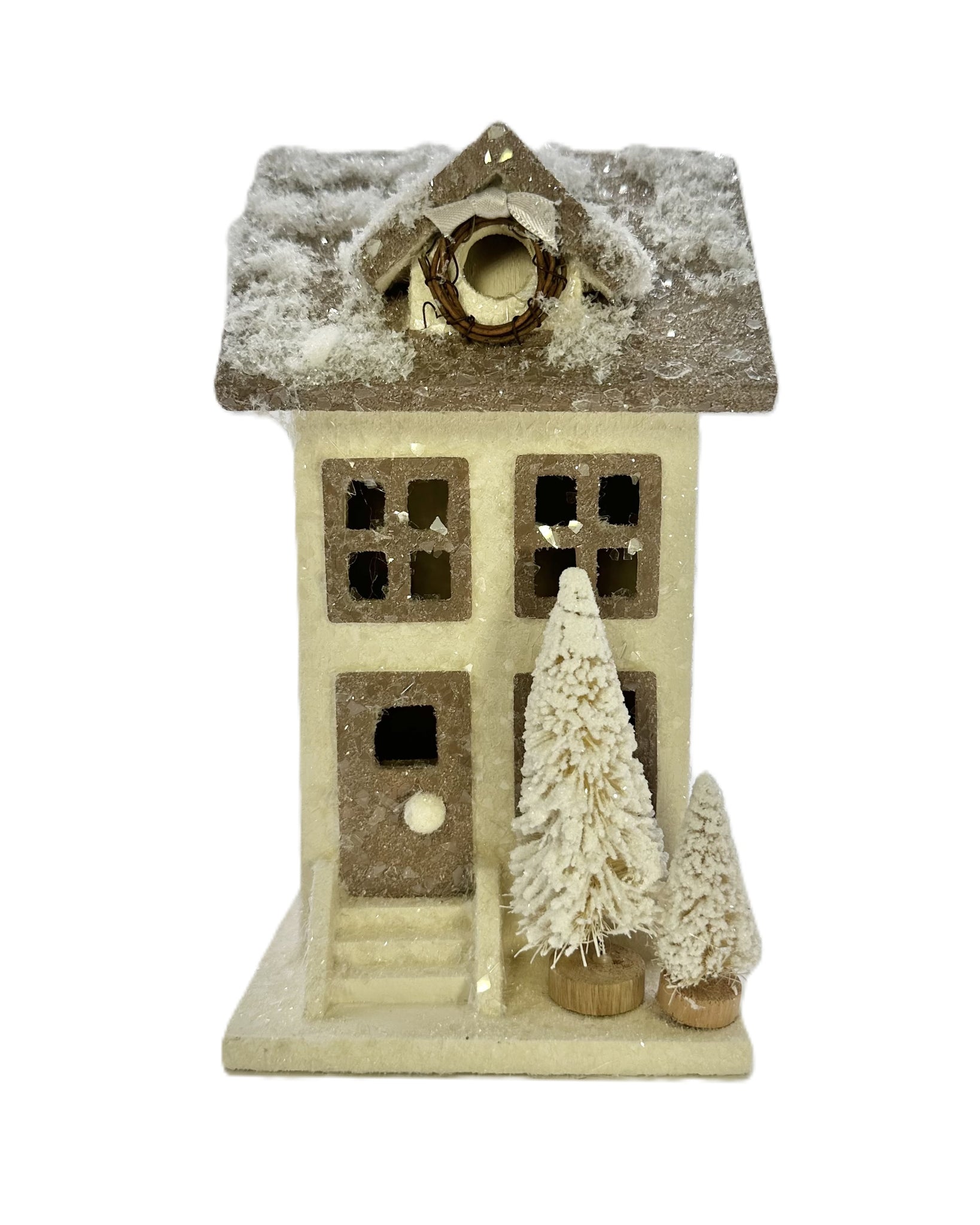 Townhouse with Pines - Cream & Mocha