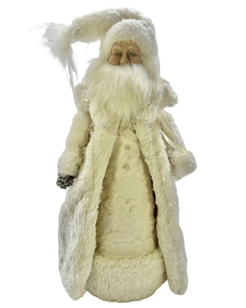 Mr. Santa - Large, Bisque Fur