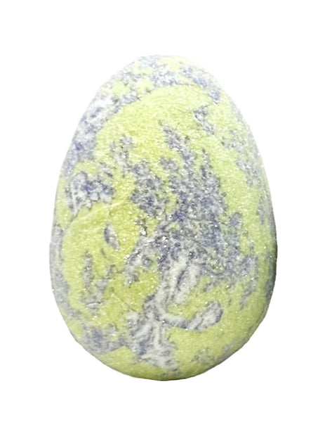 Decoupage Eggs - Large, Lime Toile