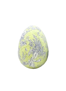 Decoupage Eggs - Large, Lime Toile