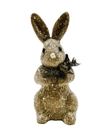 Christopher Rabbit with Pine Needles - Mocha