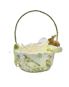 Bunny Basket - Flora Fauna