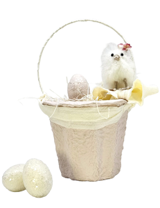 Chick Basket - Medium, Blush