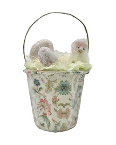 Chick Basket - Large, Jacobean