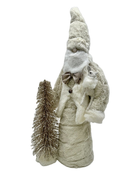 Mr. Claus with Channeled  Fur