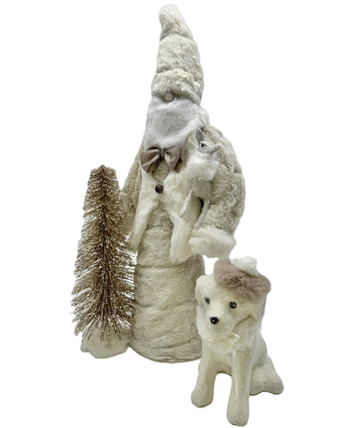 Mr. Claus with Channeled  Fur