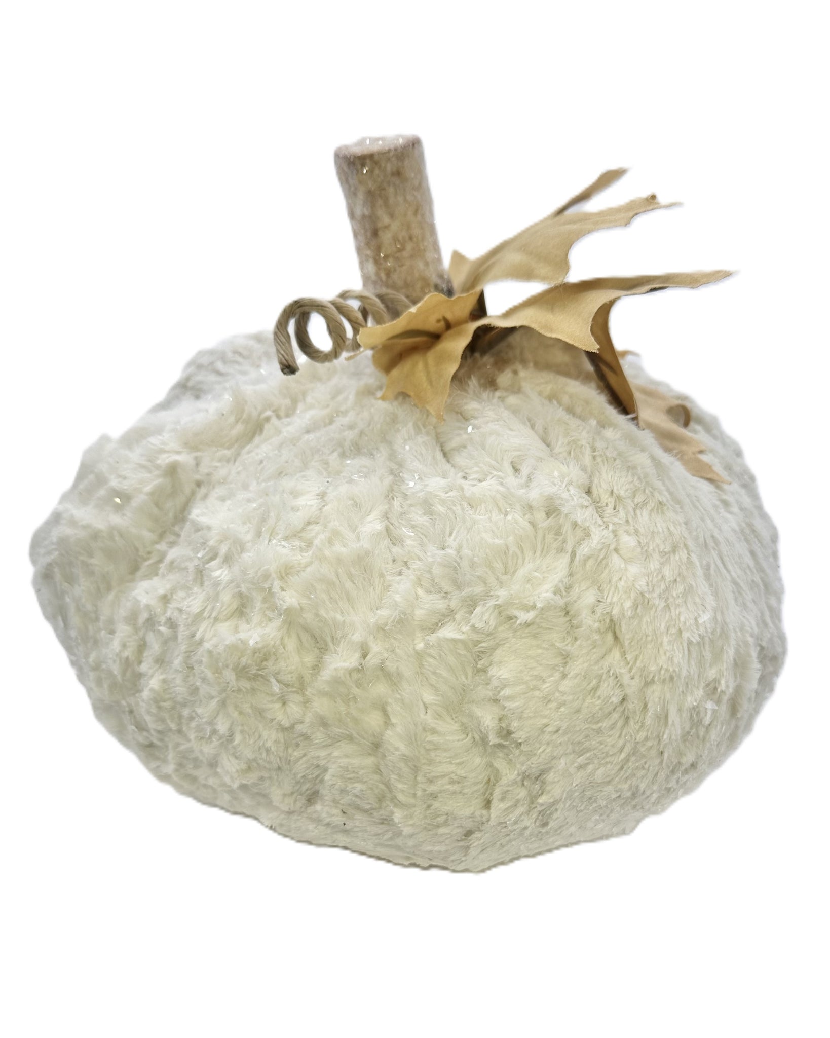 Fur Pumpkin - Bisque Fur, Iced, Large