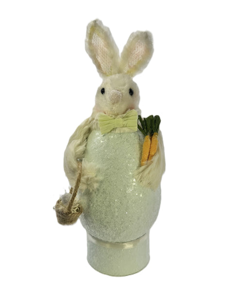 Roly Poly Rabbit - Sky Blue