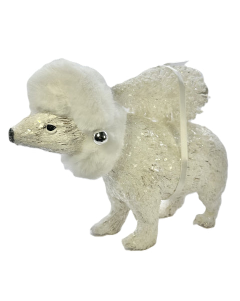 Polar Bear with Tree - White