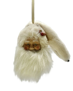 Kris Santa Ornament - Mushroom Fur
