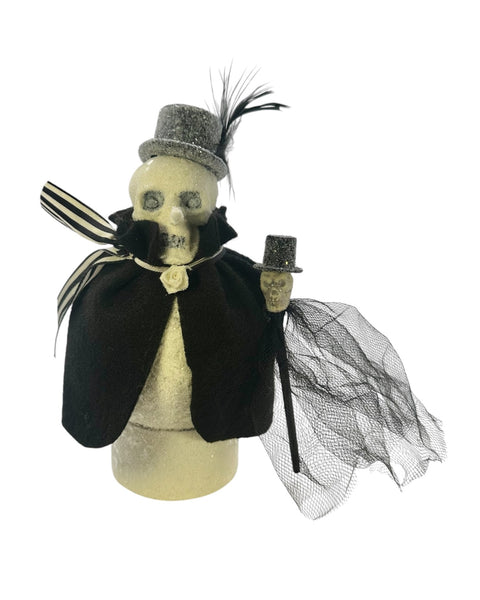Roly Poly Skull - Cream
