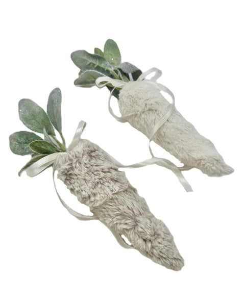 Oatmeal Fur Carrot - Small, Creamy Beige