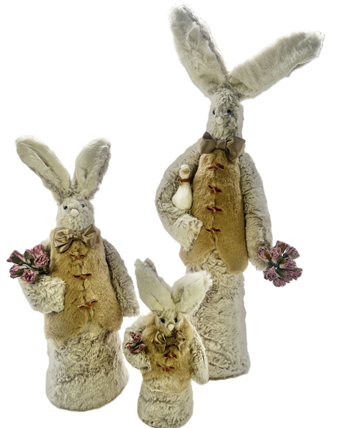 Vince Rabbit - Large, Oatmeal