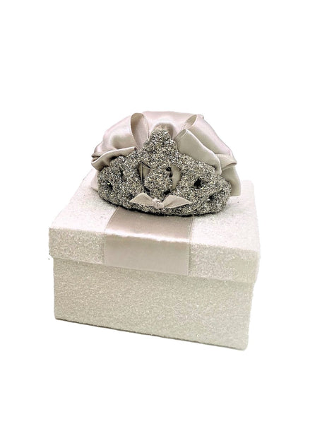 Crown Box - Square, Dove