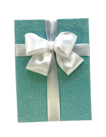 Rectangle 6" x 8" Invitation Box - Turquoise