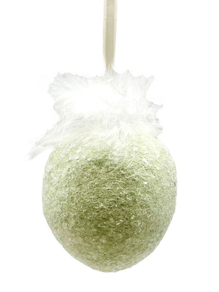Solid Egg Ornament - Extra Large, Mint