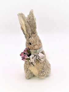 Hazel Bunny with Roses - Small, Cream