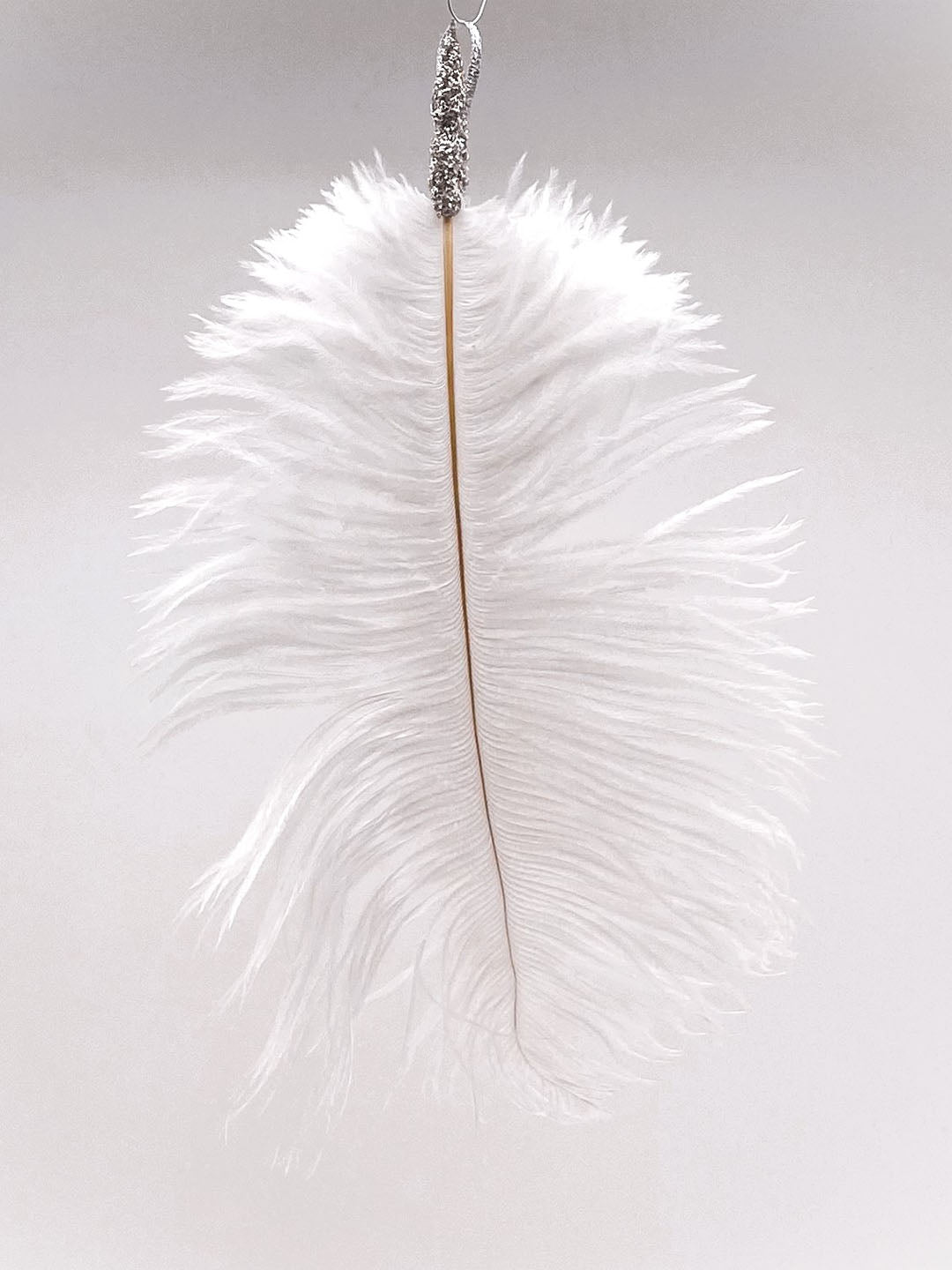 Quill Ornament - White