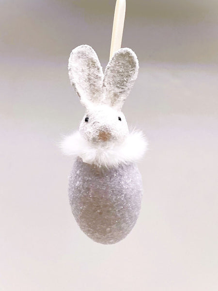 Bunny & Egg Ornament - Assorted