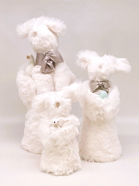 Jojo Bunny - Large, Eggshell Fur